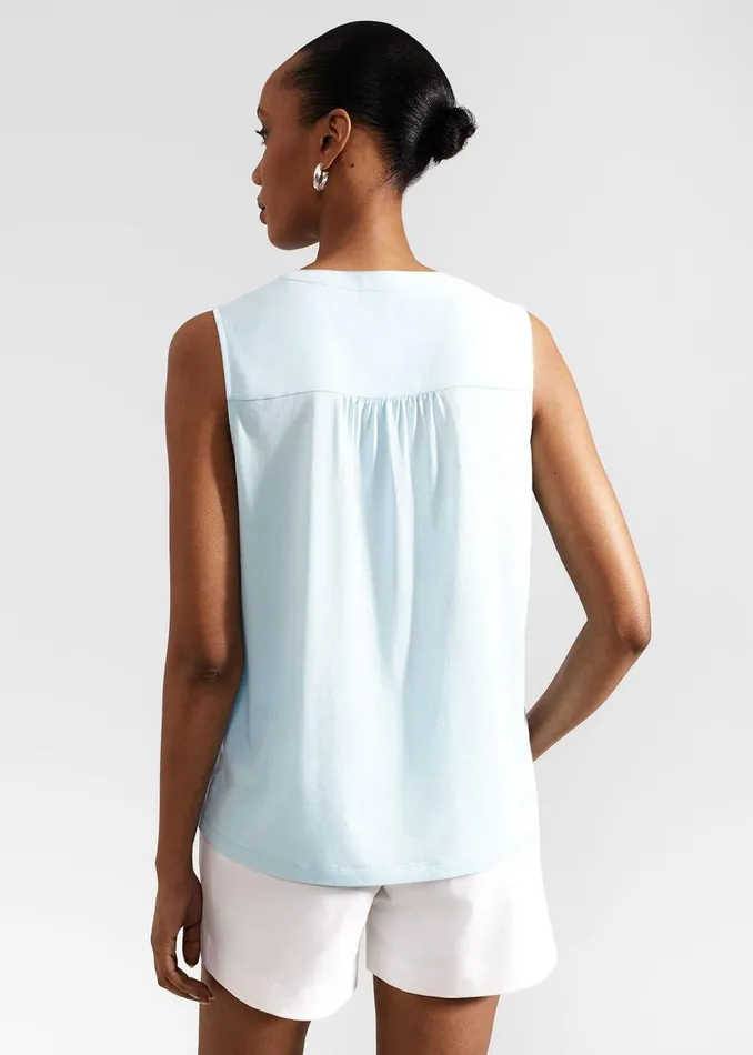 Women Nadine Top Mineral Blue Hobbs Tops