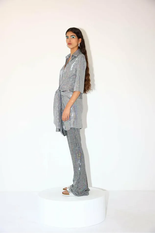 Women Night Out DODO BAR OR Lolitta Dress Light Silver