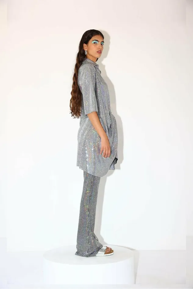 Women Night Out DODO BAR OR Lolitta Dress Light Silver
