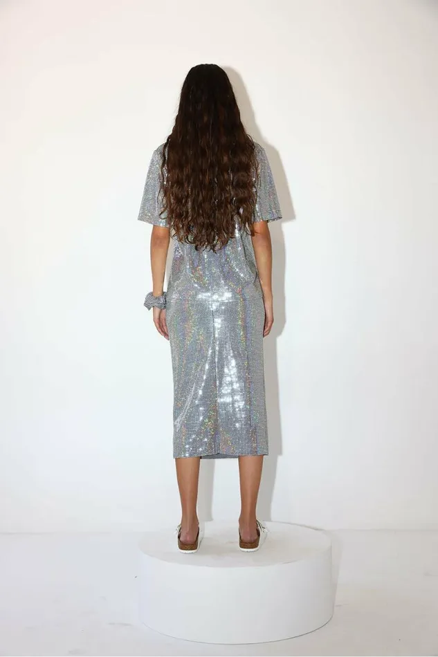 Women Night Out DODO BAR OR Sun Shirt Silver