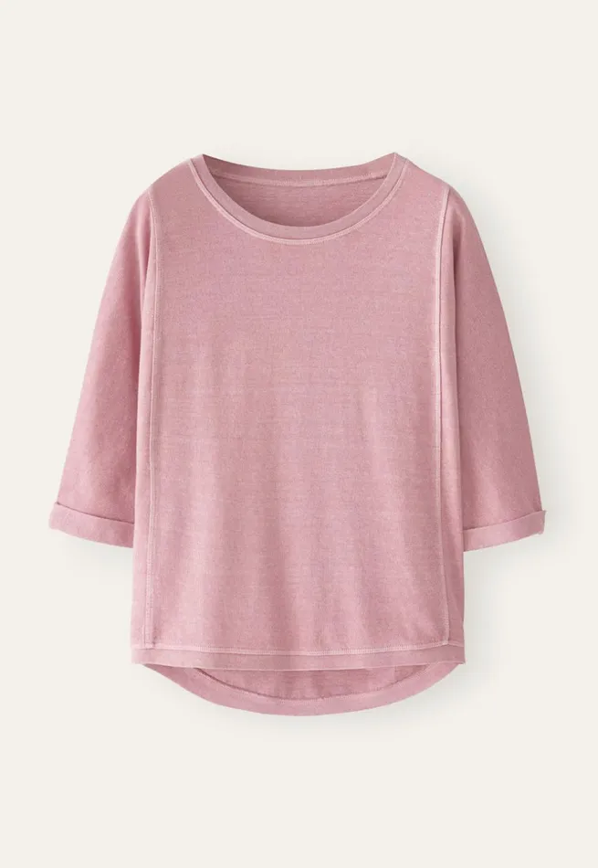 Women Panelled Top Peony Poetry Fashion TShirt and Tops