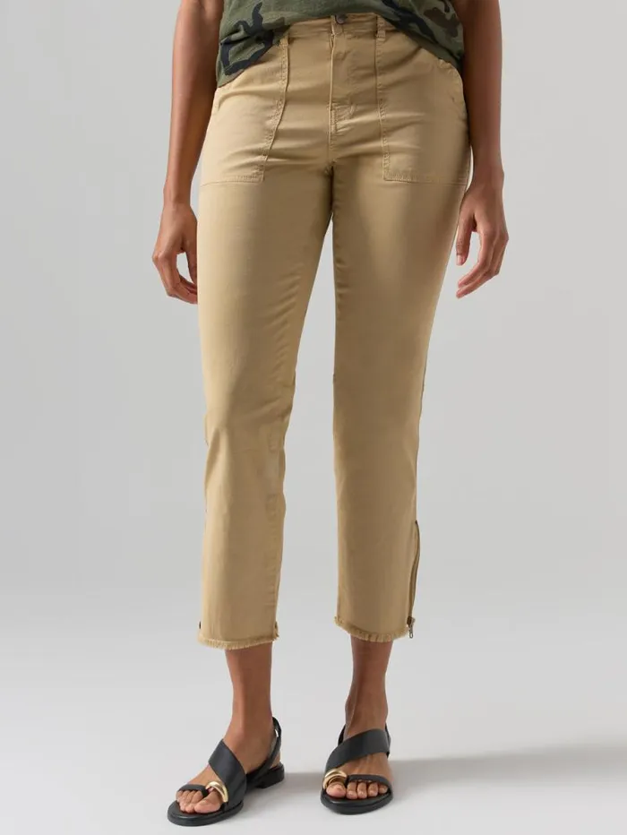 Women Peace Maker Standard Rise Pant True Khaki Sanctuary Clothing Pants