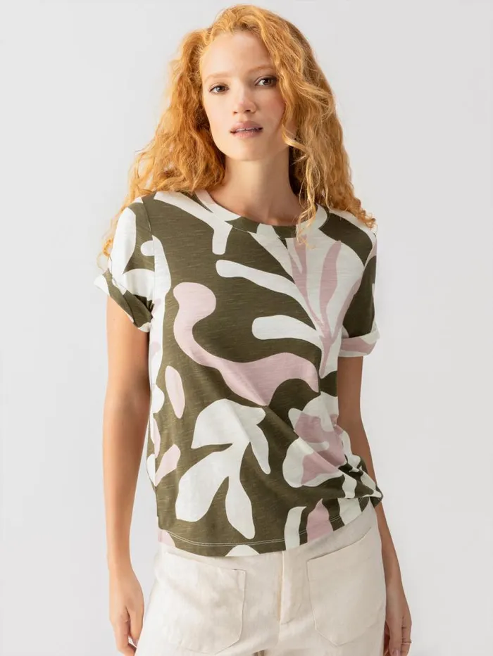 Women Perfect Tee Remix Fatigue Mineral Sanctuary Clothing Tees and Tops