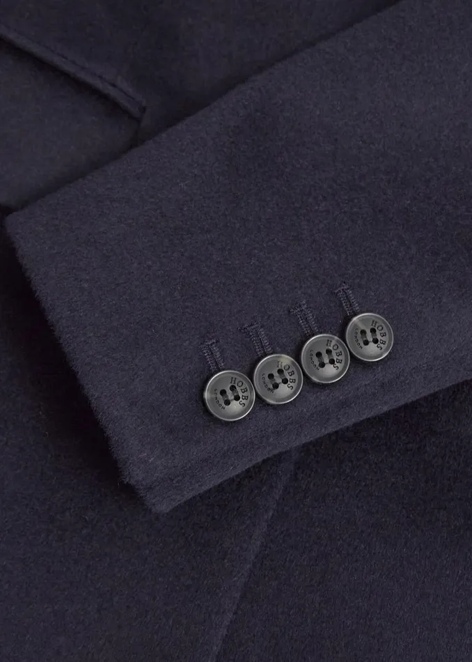 Women Petite Cavendish Wool Coat Navy Hobbs Coats and Jackets