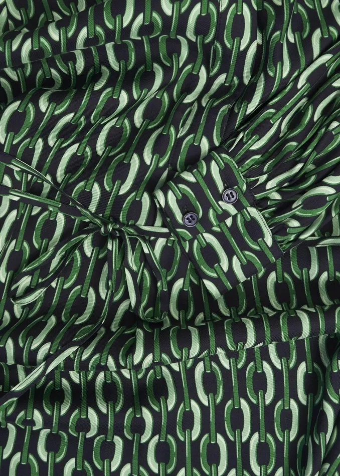 Women Petite Florian Dress Navy Green Hobbs Dresses and Jumpsuits