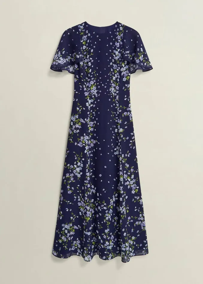 Women Petite Rosella Dress Midnight Multi Hobbs Dresses and Jumpsuits