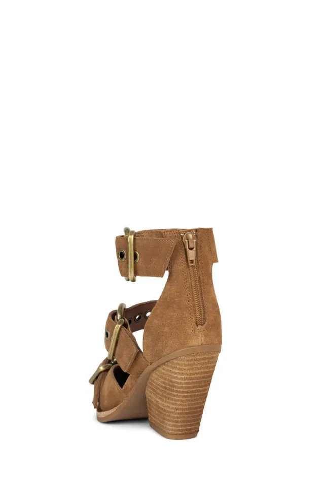 Women Pump Jeffrey Campbell EMILIA Tan Suede