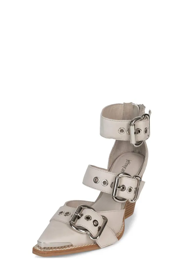 Women Pump Jeffrey Campbell EMILIA Tan Suede
