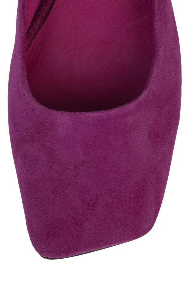 Women Pump Jeffrey Campbell ENVIOUS Fuchsia Suede