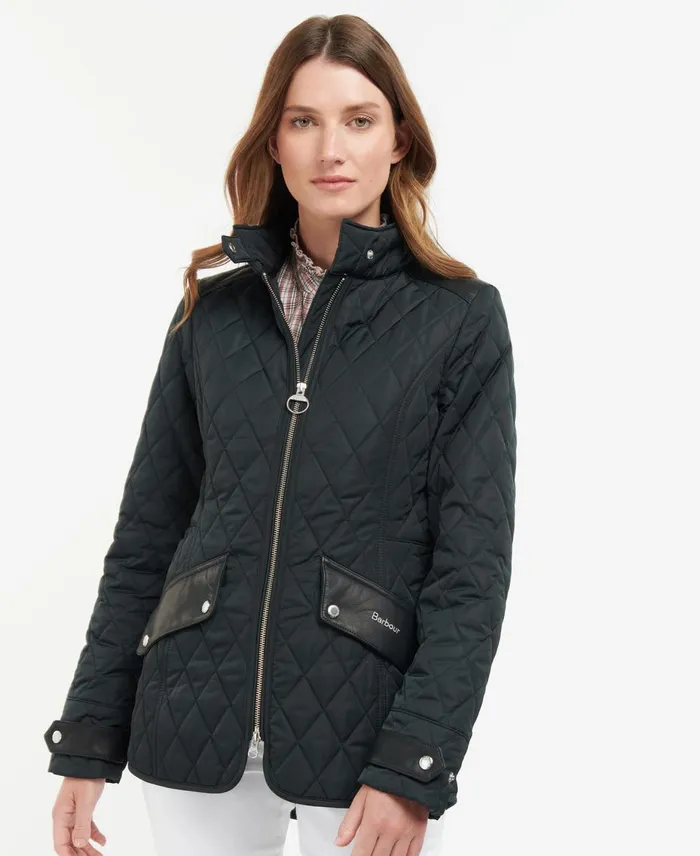 Women Quilted Jackets Barbour Premium Cavalry Quilted Jacket Oliveancient