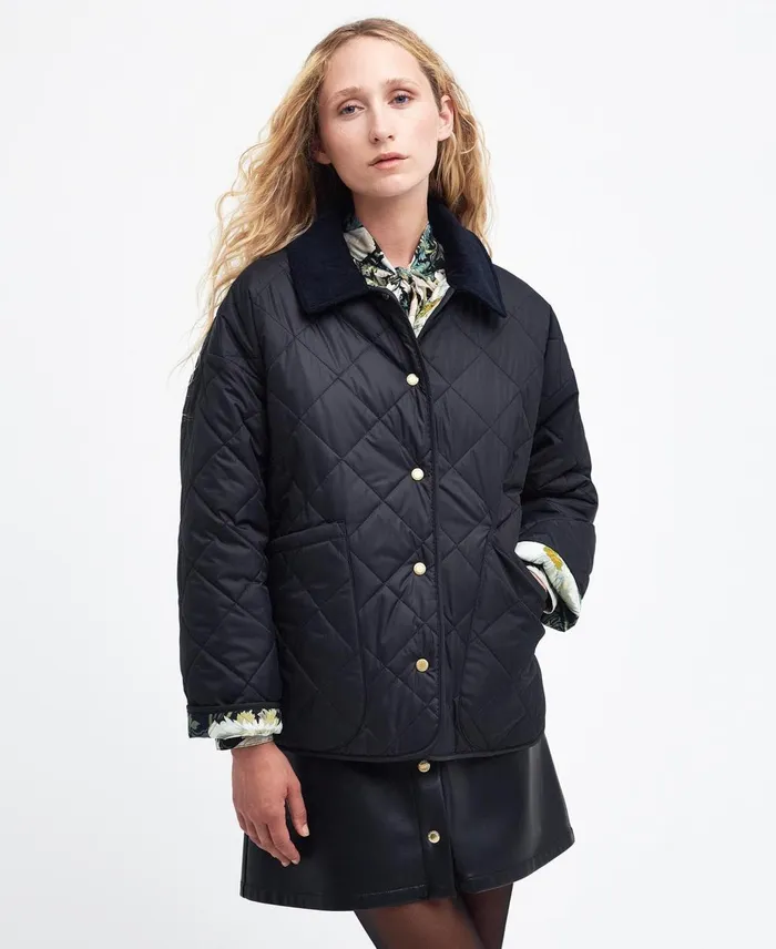 Women Quilted Jackets Barbour X House Of Hackney Daintry Reversible Quilted Jacket Fernopia Women Quilted Jackets Barbour X House Of Hackney Daintry Reversible Quilted Jacket Fernopia