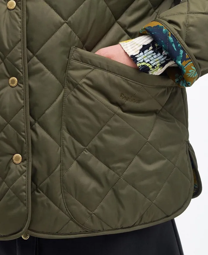 Women Quilted Jackets Barbour X House Of Hackney Daintry Reversible Quilted Jacket Fernopia Women Quilted Jackets Barbour X House Of Hackney Daintry Reversible Quilted Jacket Fernopia