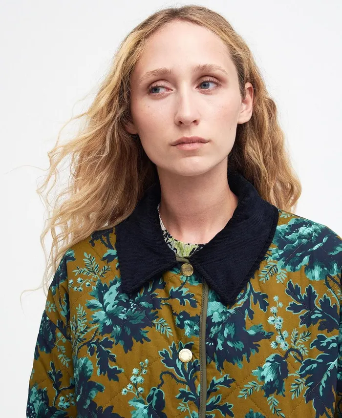 Women Quilted Jackets Barbour X House Of Hackney Daintry Reversible Quilted Jacket Fernopia Women Quilted Jackets Barbour X House Of Hackney Daintry Reversible Quilted Jacket Fernopia
