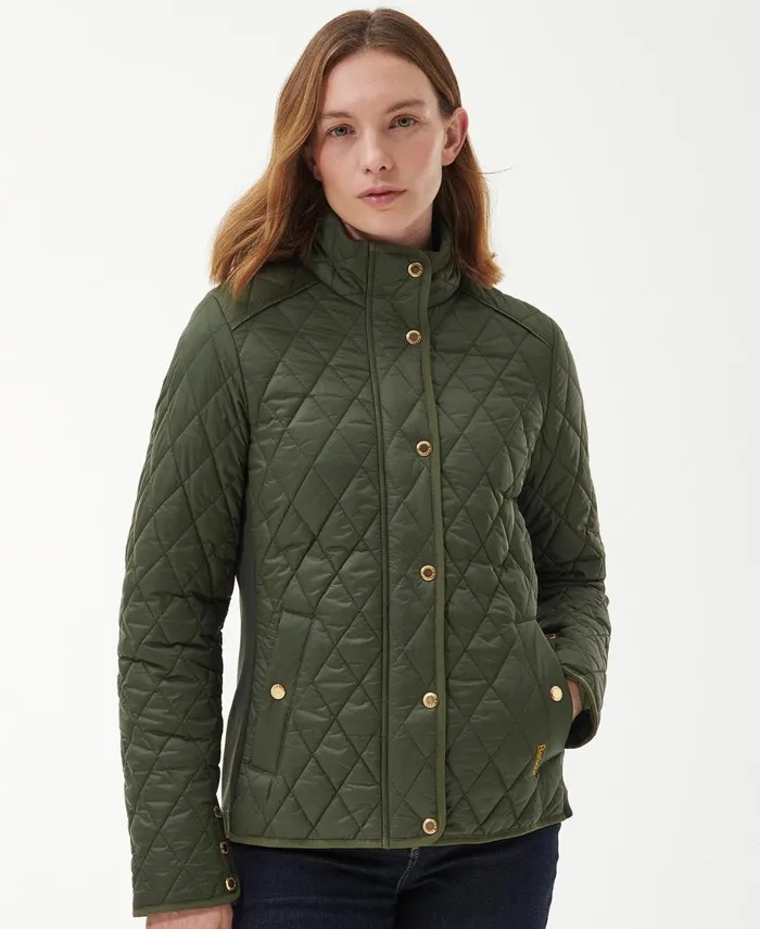 Women Quilted Jackets Barbour Yarrow Quilted Jacket Oliverose Garden Floral