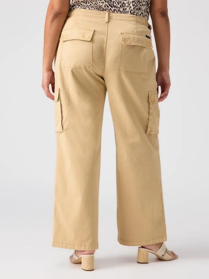 Women Reissue Cargo Standard Rise Pant True Khaki Inclusive Collection Sanctuary Clothing Inclusive