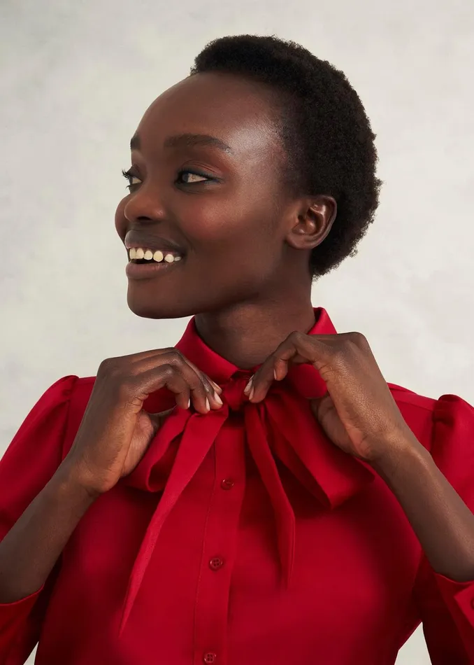 Women Ruby Blouse Red Hobbs Tops