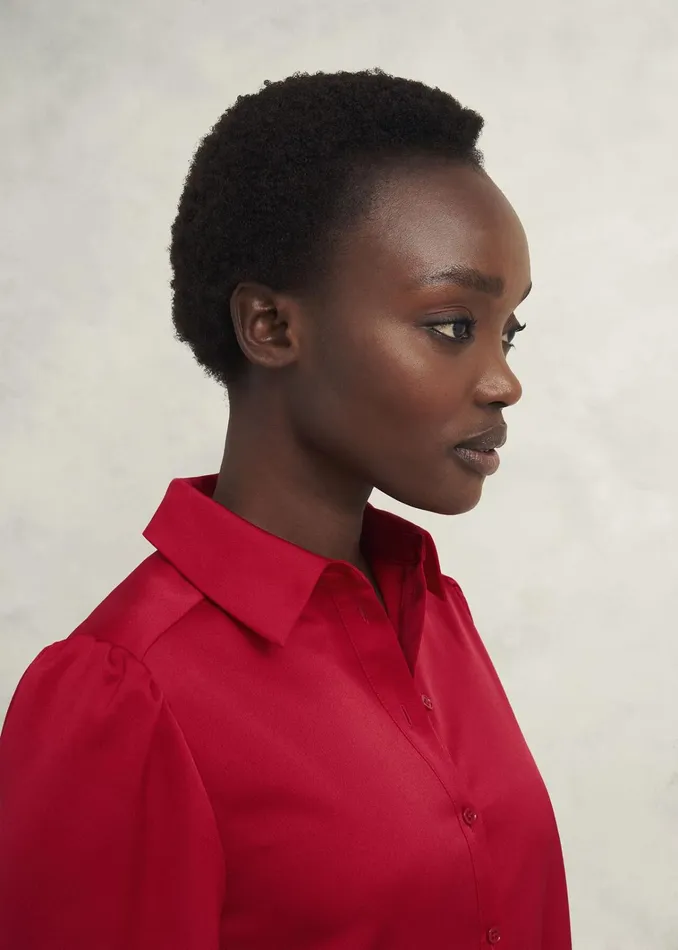 Women Ruby Blouse Red Hobbs Tops