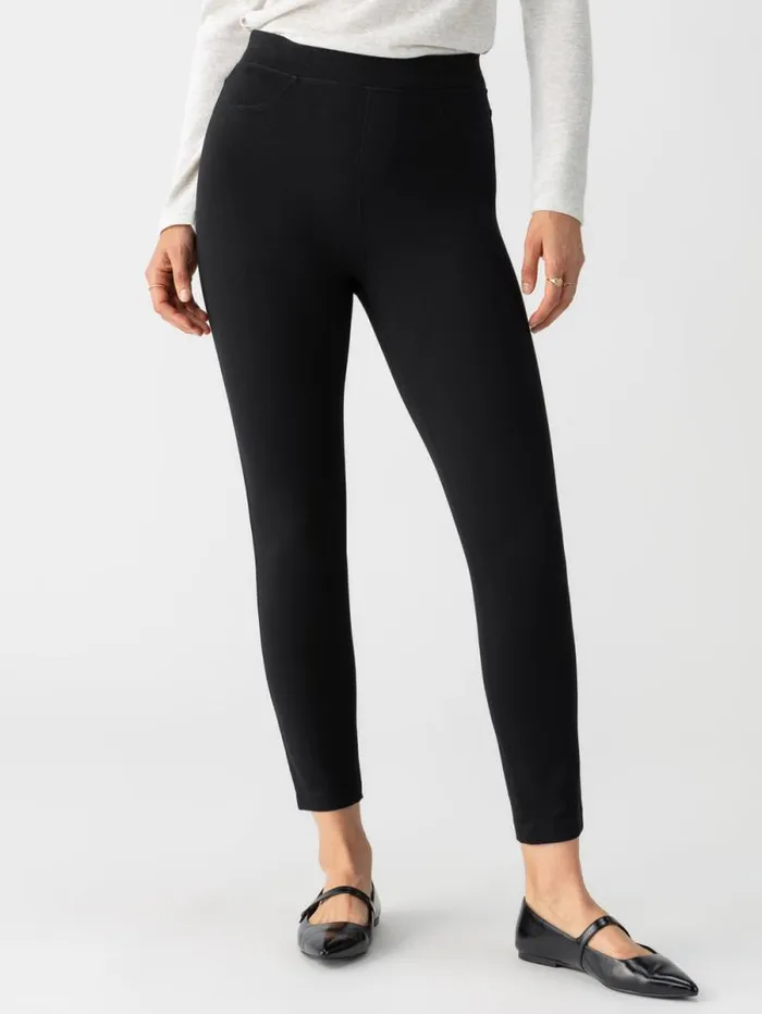 Women Runway Semi High Rise Legging Black Sanctuary Clothing Leggings