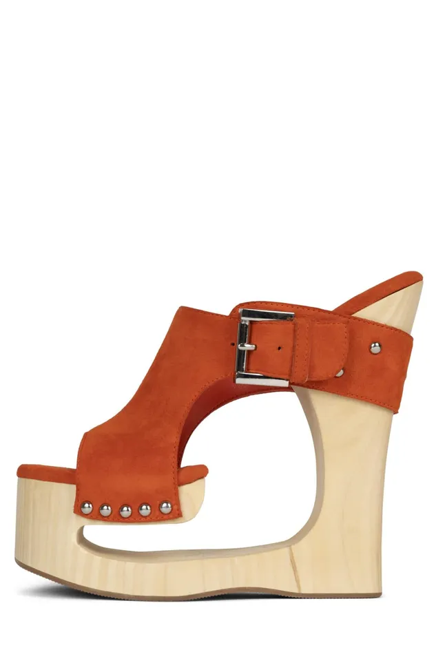 Women Sandal Jeffrey Campbell ETHEREAL Mustard Suede