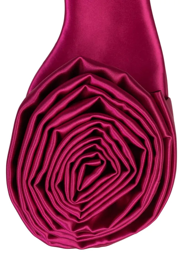 Women Sandal Jeffrey Campbell HIBISCUS Fuchsia Satin