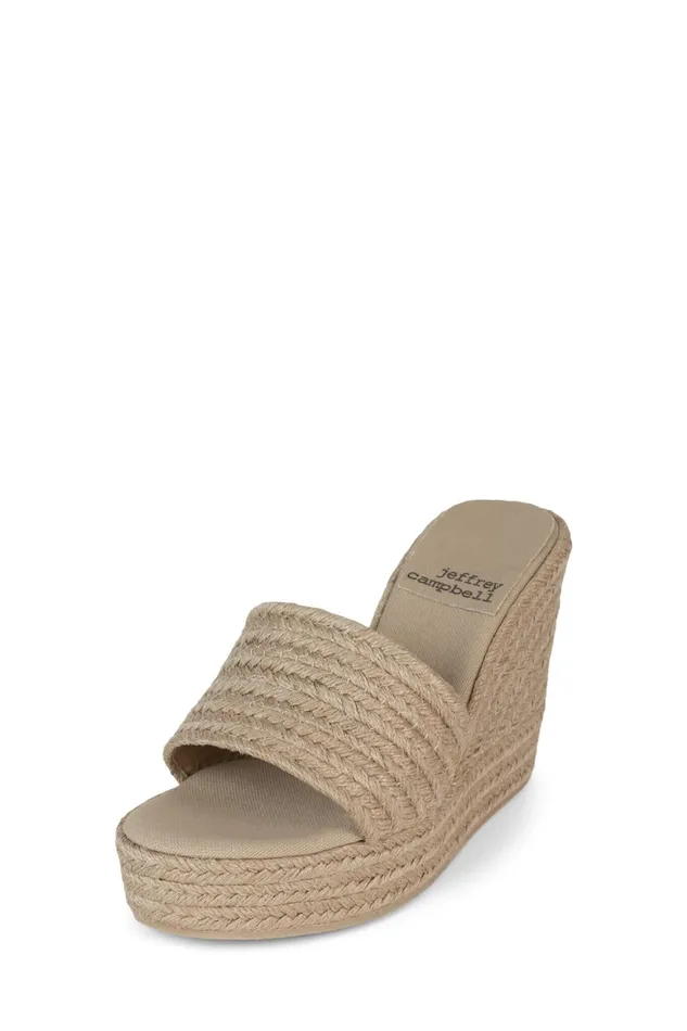 Women Sandal Jeffrey Campbell SUNLIT Natural