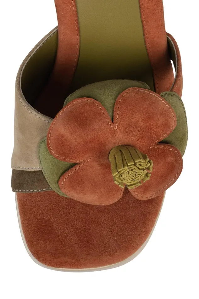 Women Sandal Jeffrey Campbell UGROWGRL Brown Khaki Suede Combo