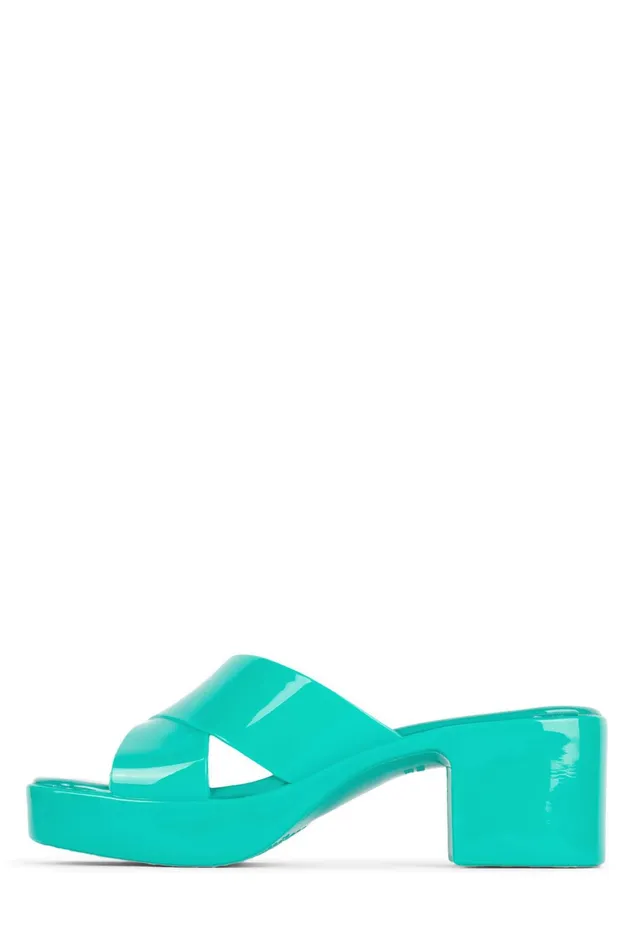 Women Sandals Under 100 Jeffrey Campbell BUBBLEGUM Green