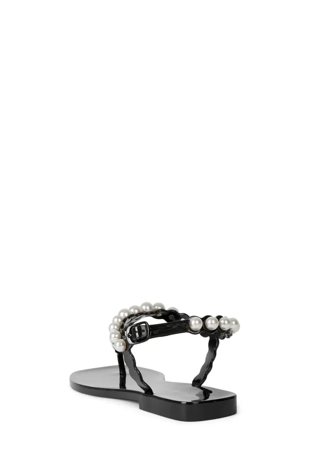 Women Sandals Under 100 Jeffrey Campbell PEARLESQUE Natural Shiny