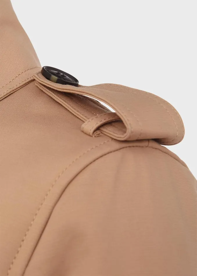 Women Saskia Shower Resistant Trench Coat Tan Hobbs Coats and Jackets