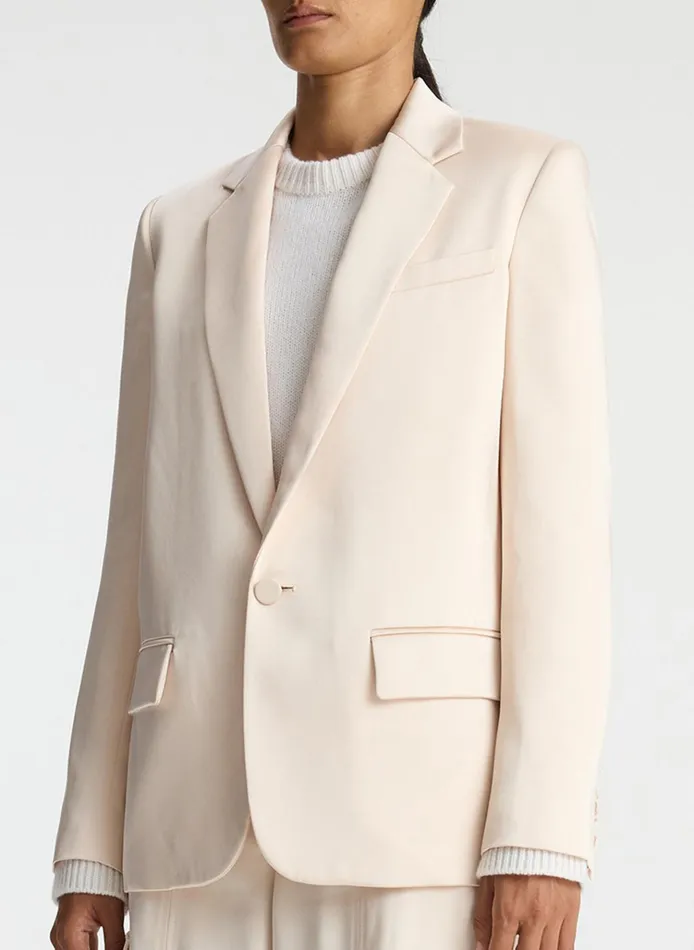Women Sets ALC Axel Satin Jacket Light Buff