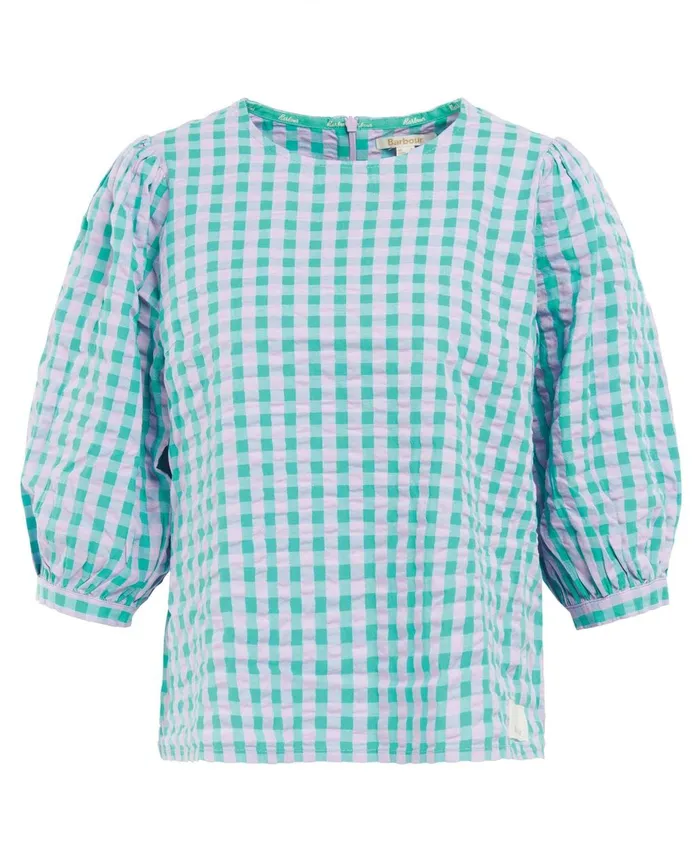 Women Shirts and Blouses Barbour Geranium Top Classic Multi Women Shirts and Blouses Barbour Geranium Top Classic Multi