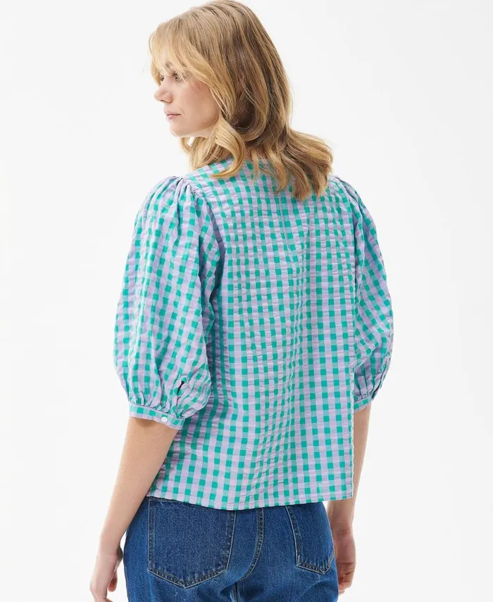 Women Shirts and Blouses Barbour Geranium Top Classic Multi Women Shirts and Blouses Barbour Geranium Top Classic Multi