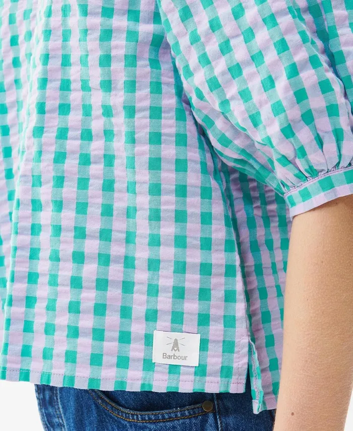 Women Shirts and Blouses Barbour Geranium Top Classic Multi Women Shirts and Blouses Barbour Geranium Top Classic Multi