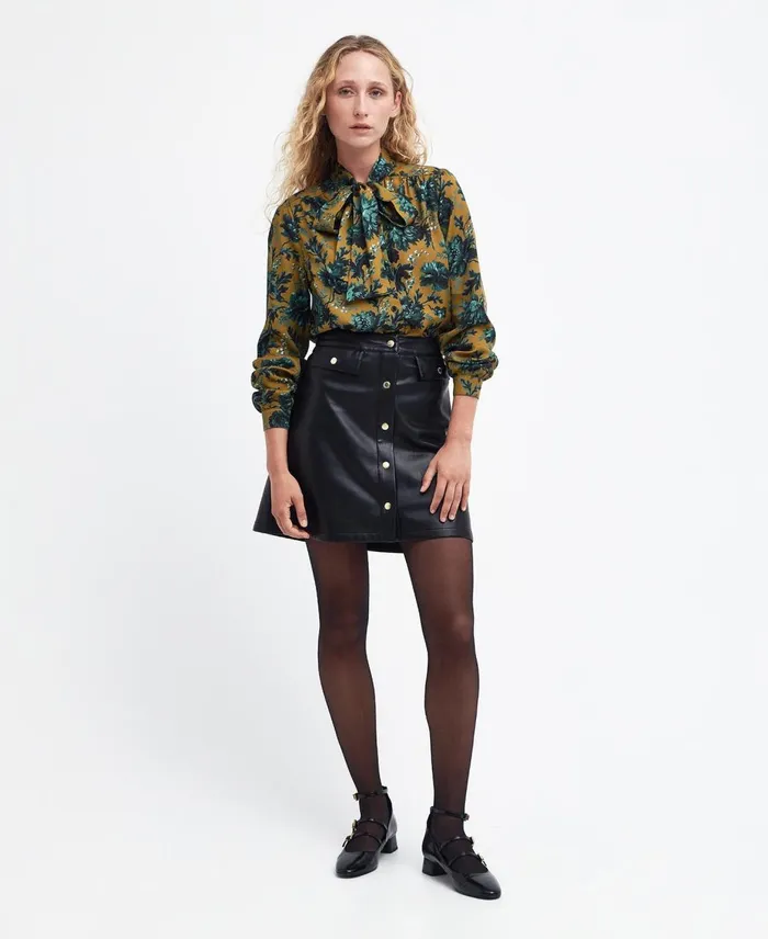 Women Shirts and Blouses Barbour X House Of Hackney Daintry Shirt Opia Bronze Women Shirts and Blouses Barbour X House Of Hackney Daintry Shirt Opia Bronze