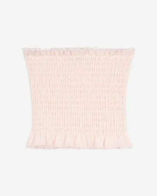 Women Shirts and Tops The Kooples Pink Smocked Bustier Top Lila
