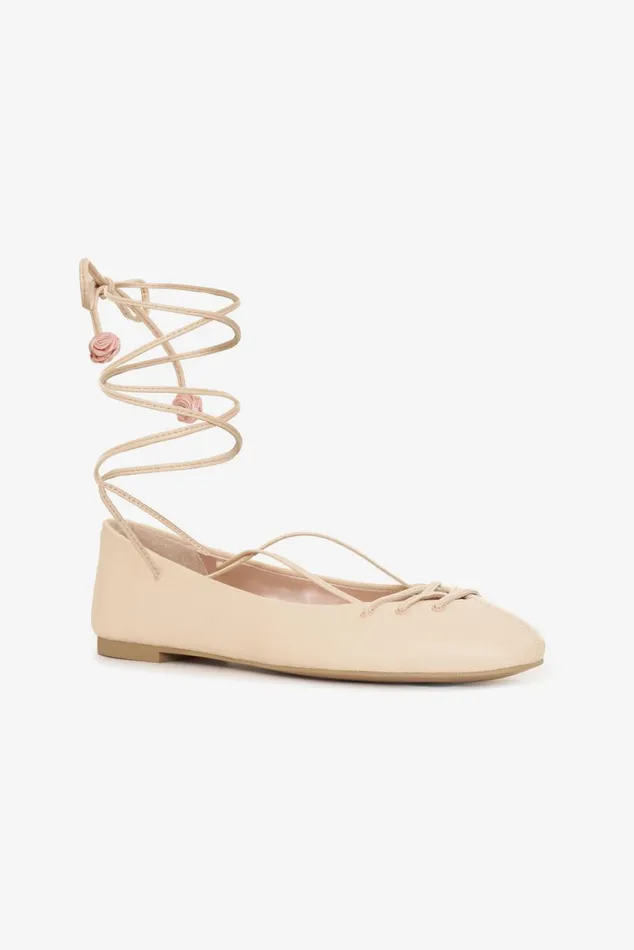 Women Shoes For Love and Lemons Beate Ballet Flats Pink