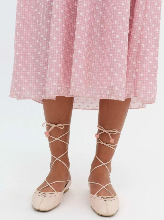 Women Shoes For Love and Lemons Beate Ballet Flats Pink Women Shoes For Love and Lemons Beate Ballet Flats Pink