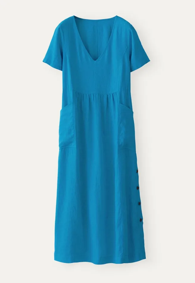 Women Shortsleeve Vneck Dress Peacock Poetry Fashion Dresses and Skirts