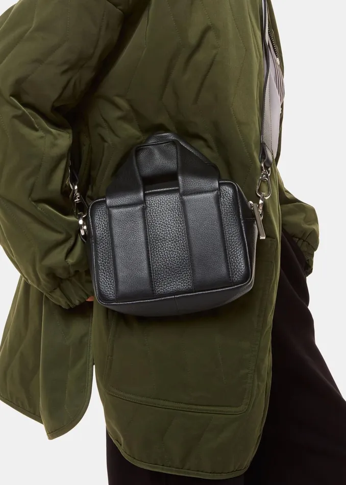 Women Shoulder Bags and Tote Bags Whistles Black Monika Crossbody Bag