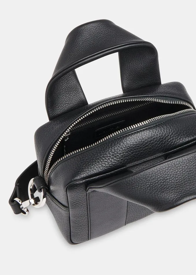 Women Shoulder Bags and Tote Bags Whistles Black Monika Crossbody Bag
