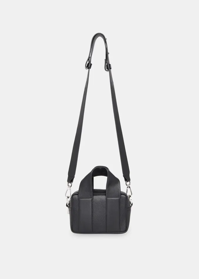 Women Shoulder Bags and Tote Bags Whistles Black Monika Crossbody Bag