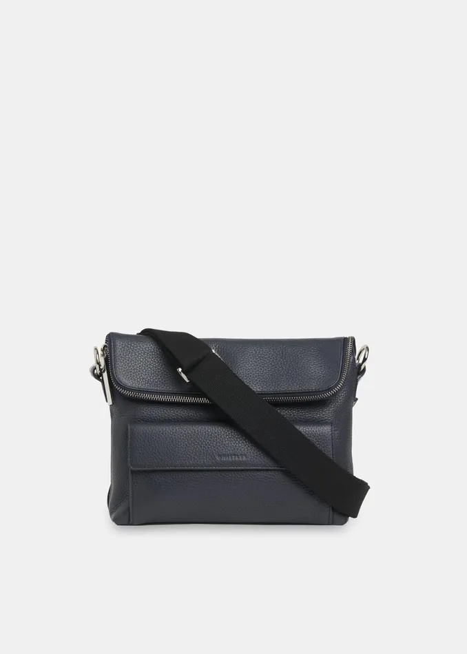 Women Shoulder Bags and Tote Bags Whistles Navy Vida Crossbody Bag