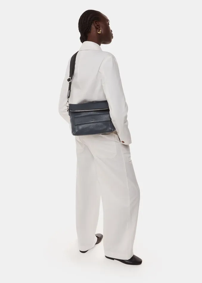 Women Shoulder Bags and Tote Bags Whistles Navy Vida Crossbody Bag