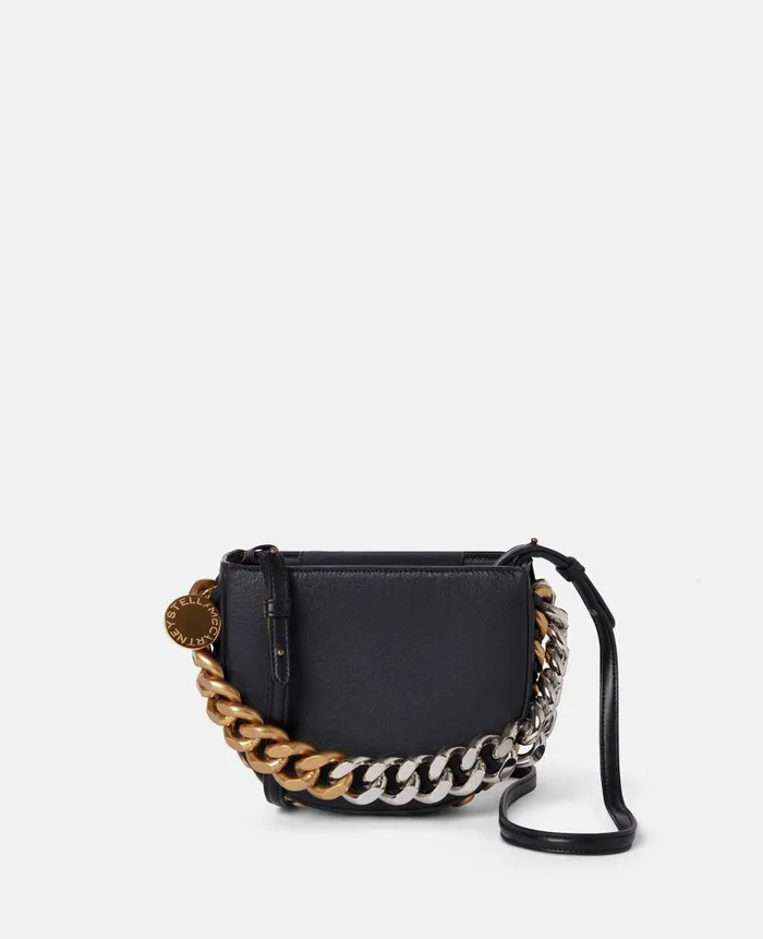 Women Shoulder Bags Stella McCartney Frayme Mylo Shoulder Bag Black