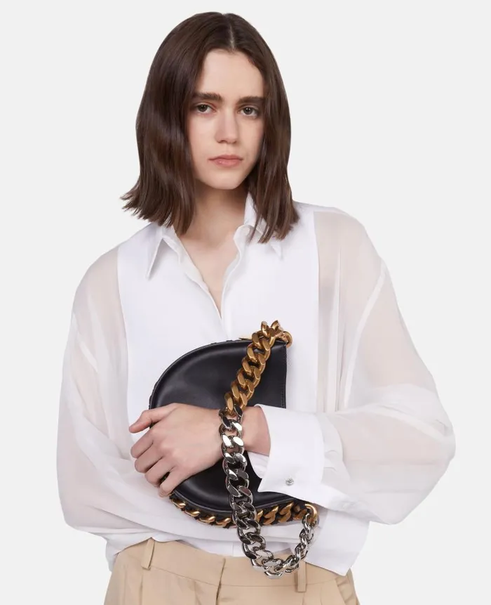 Women Shoulder Bags Stella McCartney Frayme Mylo Shoulder Bag Black