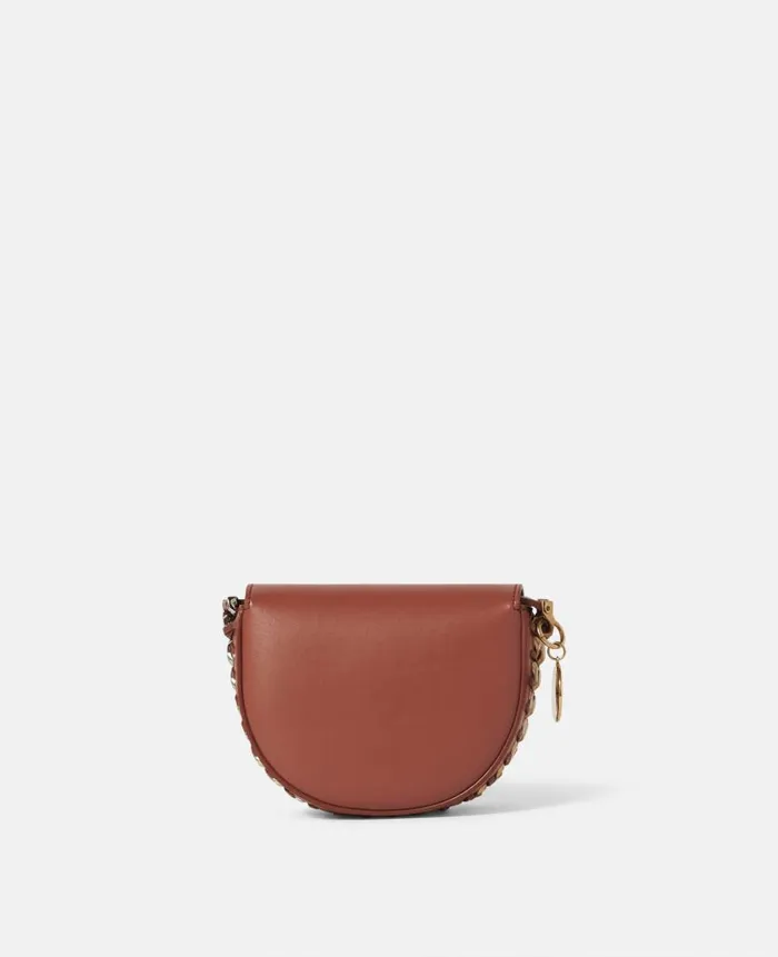 Women Shoulder Bags Stella McCartney Frayme Small Flap Shoulder Bag Brick Women Shoulder Bags Stella McCartney Frayme Small Flap Shoulder Bag Brick