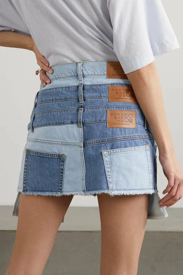 Women Skirts DODO BAR OR Holly Mini Skirt Denim