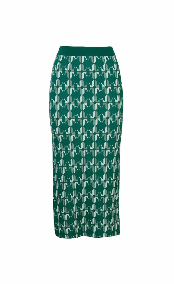 Women Skirts DODO BAR OR Kari Skirt Green Combo