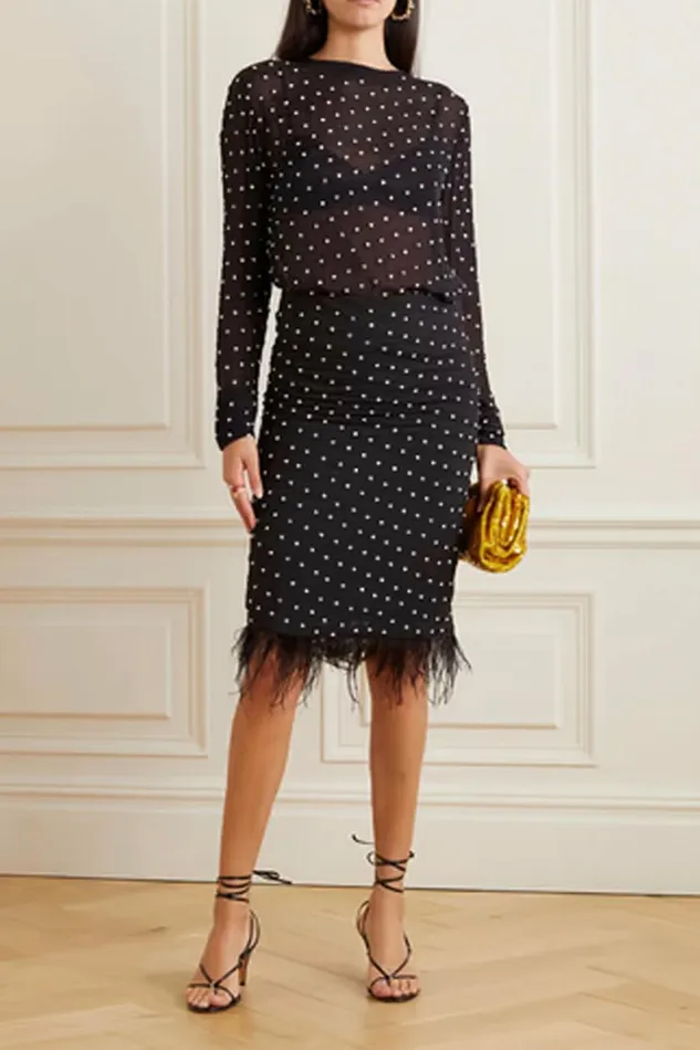 Women Skirts DODO BAR OR Victor Skirt Black
