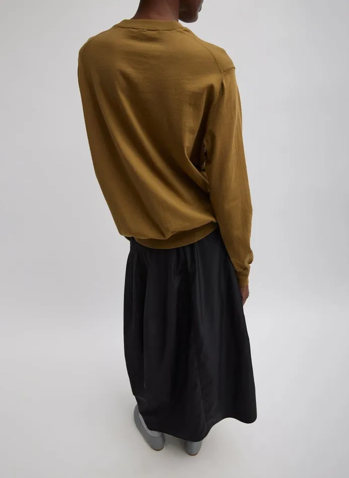 Women Skirts Tibi Nylon Asymmetrical Balloon Skirt Black